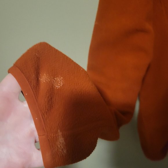 Mountain Hardwear Pullover Quarter Zip Orange Mens XL - Picture 2 of 5